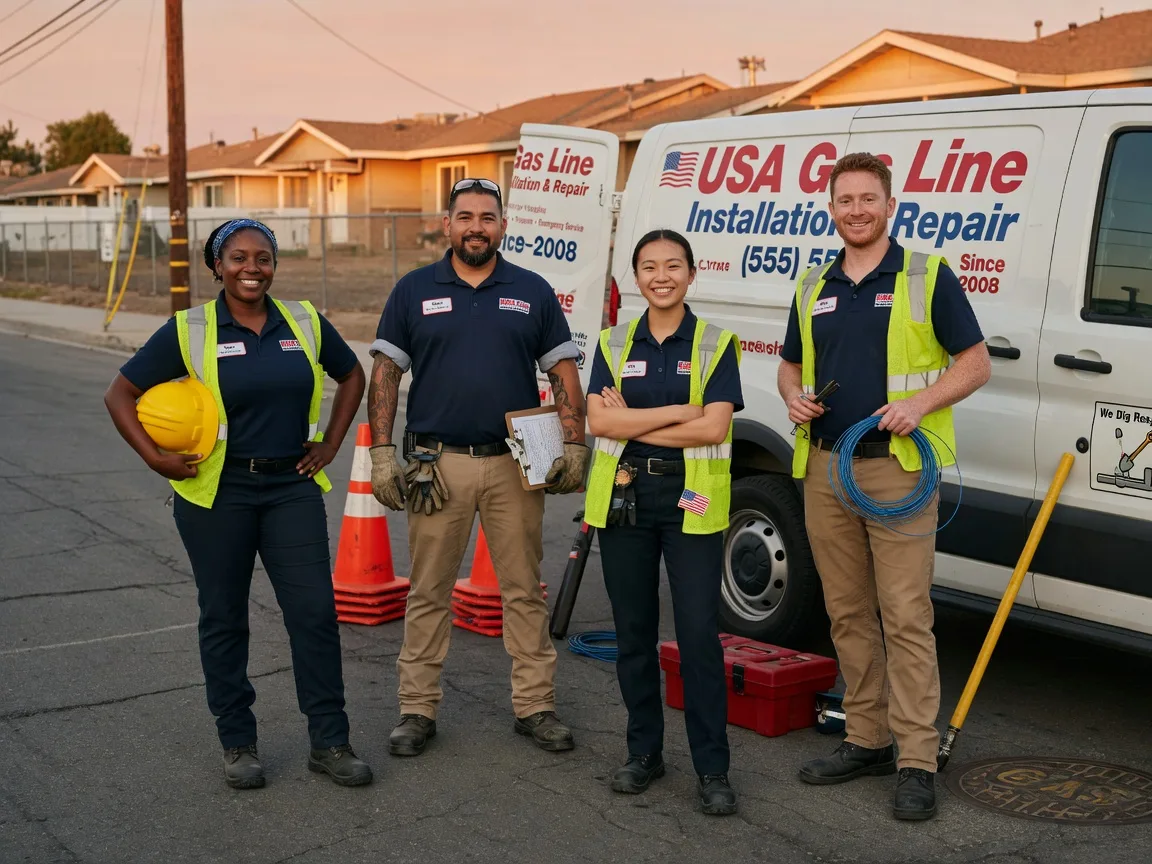 Gas Line Installation company in Gilchrist, TX